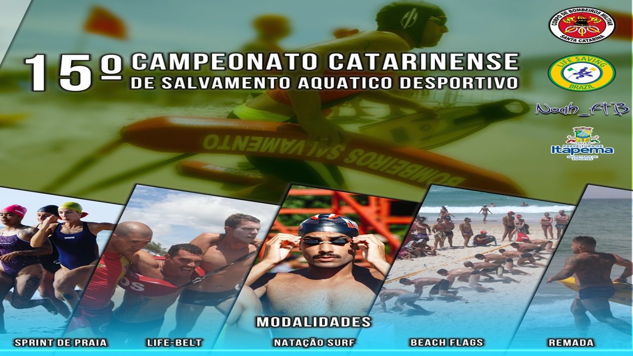 CBMSC realiza Campeonato Catarinense de Salvamento Aquático Desportivo em Itapema