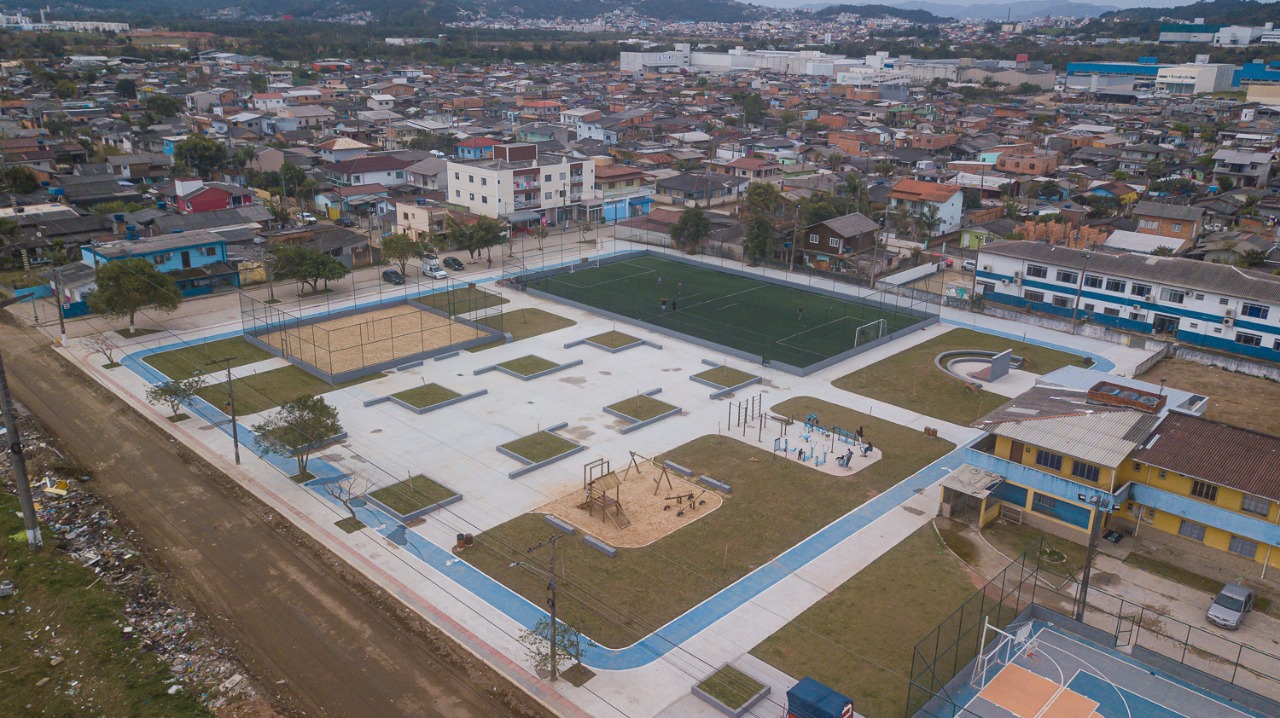 Prefeitura de Palhoça lança pacote de obras de reurbanização no Frei Damião