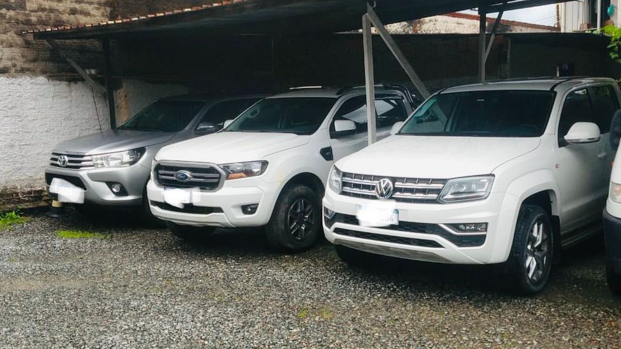Polícia Civil recupera cinco veículos roubados em Joinville