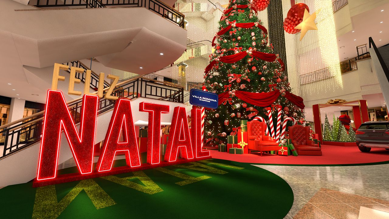 Confira a programação completa do Natal no Villa Romana Shopping em  Florianópolis