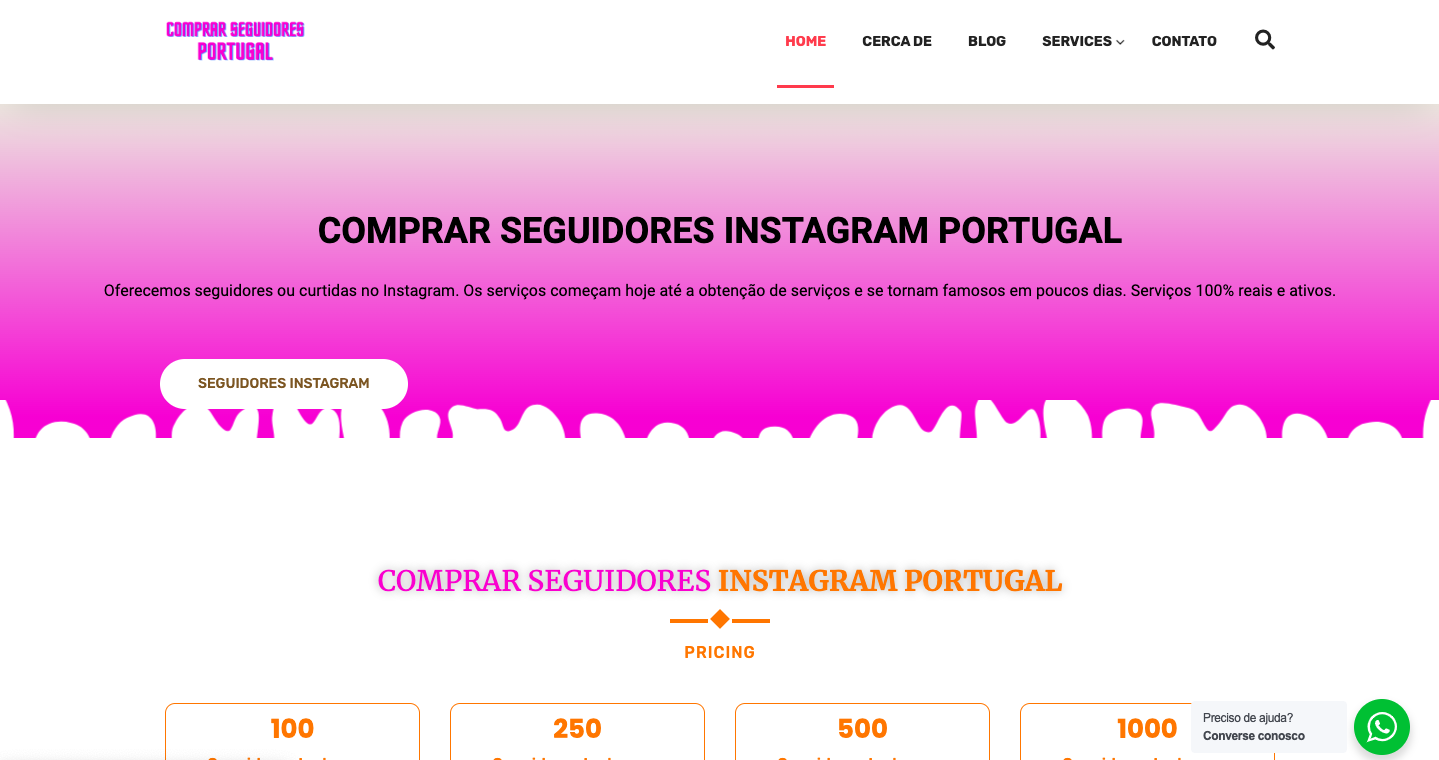 Saiba mais sobre o Comprar Seguidores Portugal aumentar seu crescimento no Instagram