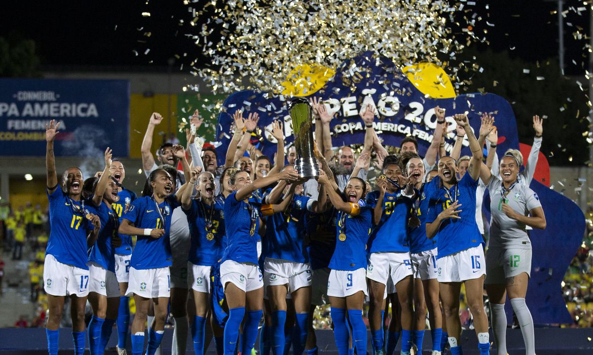 Seleção Brasileira de Futebol Feminino vence Copa América com 100% de aproveitamento